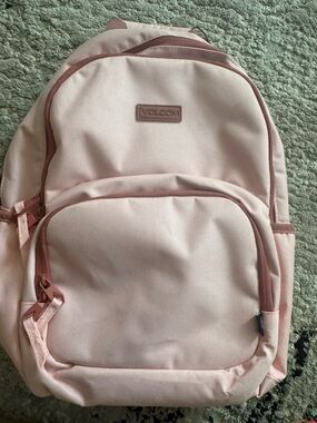 Volcom Petal Pink Little Class Backpack Tag